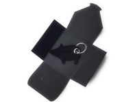 Filz-Schlüsselanhänger - Schwein - schwarz - Gravur optional Filz-Schlüsselanhänger - Schwein - schwarz - Gravur optional